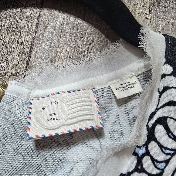 Anthropologie Postmark Mosaic Retro Tank Top - Picture 4 of 5